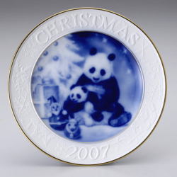 2007クリスマスコレクション　飾り皿